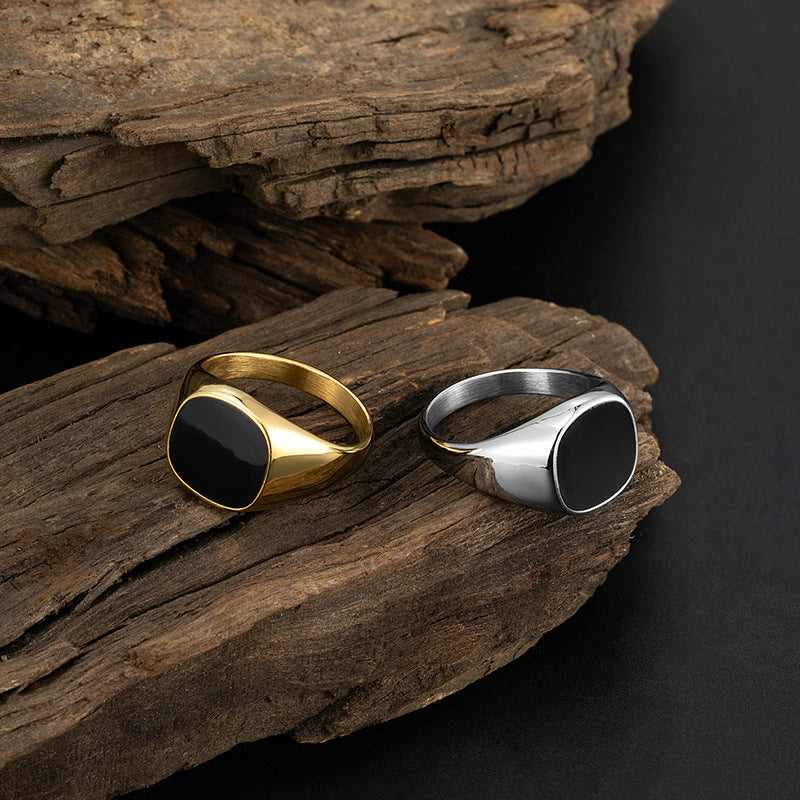 Square Men Ring