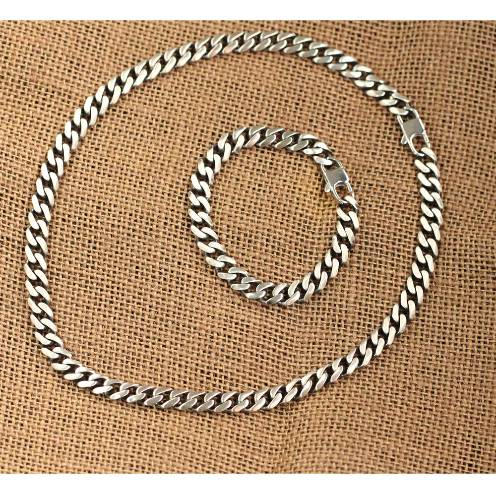 9mm Cuban Chain Vintage Bracelet