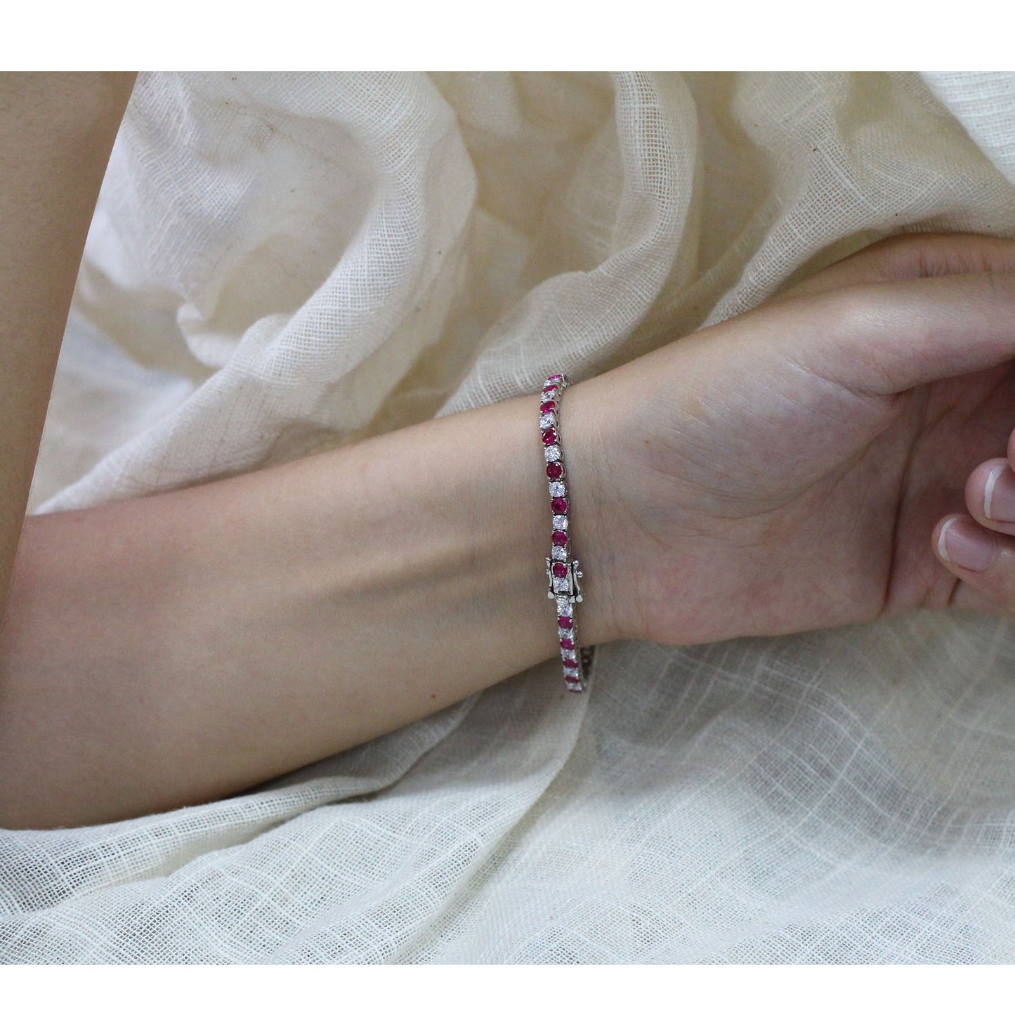 3mm /6.5inch Women Tennis bracaelet
